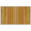 2 Piece Outdoor Dining Set with Cushions Beige Poly Rattan