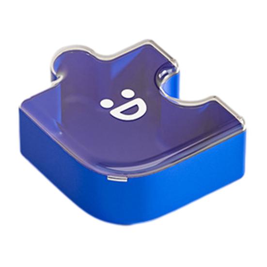 Plateau à snacks modulaire en forme de puzzle avec couvercles Organisateur amovible pour fruits, noix, bonbons Anti-poussière Empilable Plateau de service polyvalent pour table basse