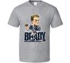 Tom Brady Football Retro Caricature Unisex T-Shirt All Size S To 4XL VN2275 Unisex T-Shirt
