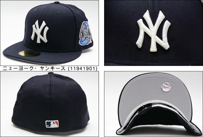 (Neue Ära) 59FIFTY New York Yankees [MLB 2000 WORLD SERIES SPIEL FITTED CAP] NEW ERA NEW YORK YANKEES Hut SUBWAY SERIES World Series (7-12 (ca.