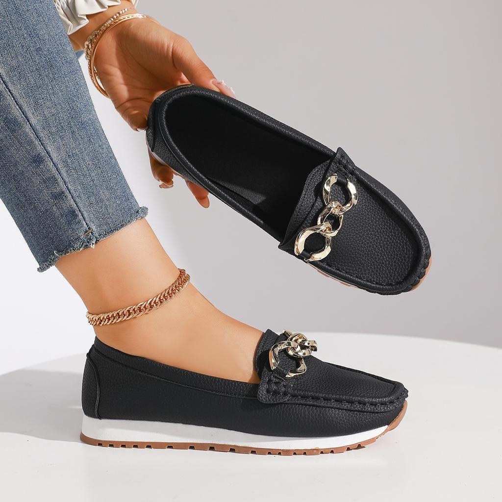 Fashion Women Sneakers Casual Slip On Mary Jane Shoes Women Spring Autumn New Fashion Sneakers Round Toe Solid Soft Sole Flat Loafers