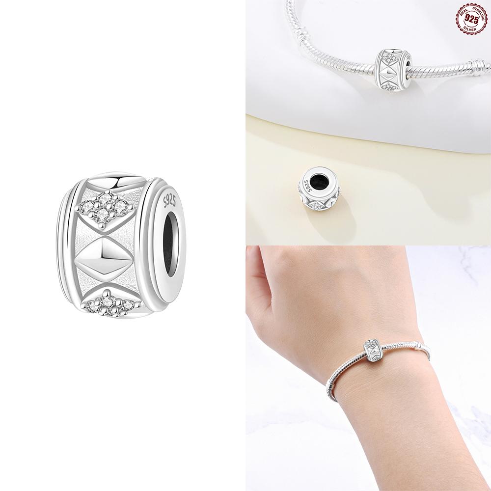 

Copper Original Simple Zircon Gold Diamond Bead Series Isolation Beads Fit Bracelet Women Jewelry Valentine Fine Gift Diy