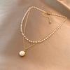Designer-style Double-layer Pearl Necklace - Luxurious and High-end Neck Accessory