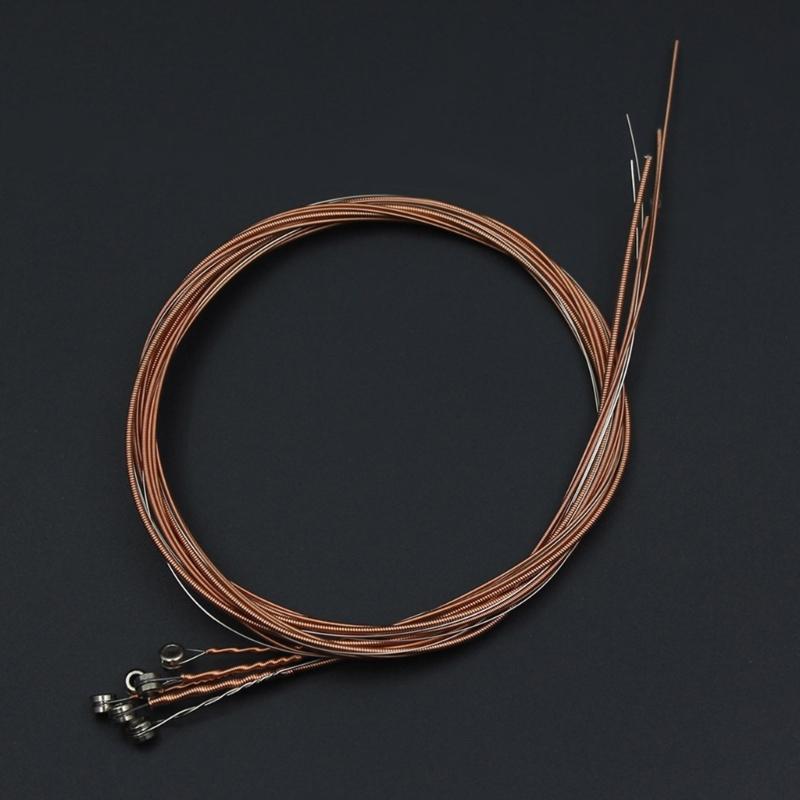 Remplacement de cordes de guitare folk Cordes de guitare acoustique Partie Ensemble de 6 cordes