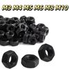 Black Nylon Hex Nuts Nylon Hexagonal Nut High Quality Hex Nuts Assortment Kit  Car Repair