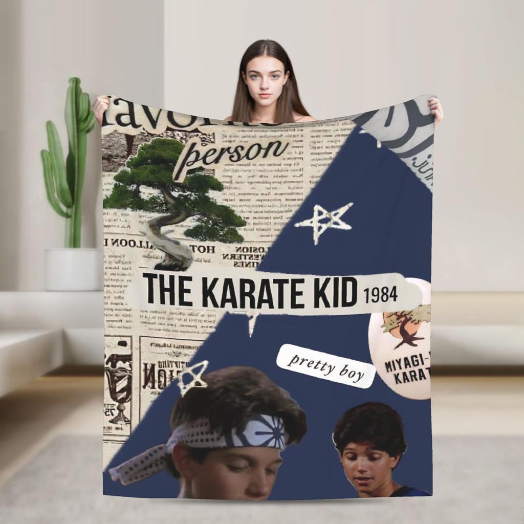 Ralph Macchio Blanket Quality Super Soft  Throw Blanket Winter Camping Living Room Print Bedspread