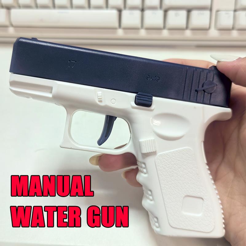 Kids Water Storage Gun Pistol Shooting Plaything Automatic Summer Outdoor Play Water Sports Beach Toys For Kids Young Boys Girls Adults