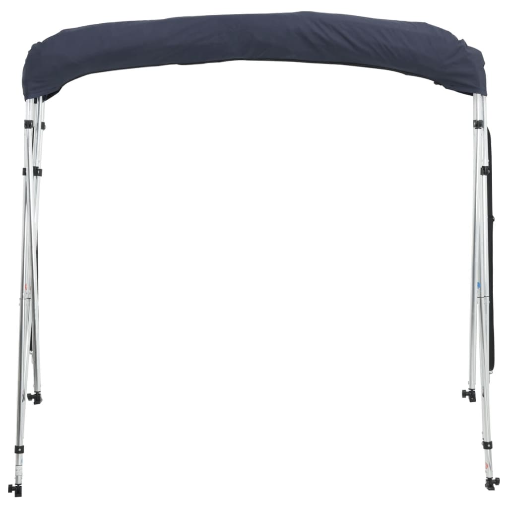 4 Bow Bimini Top with Mesh Side Panels 243 x (170 182) x 137 cm