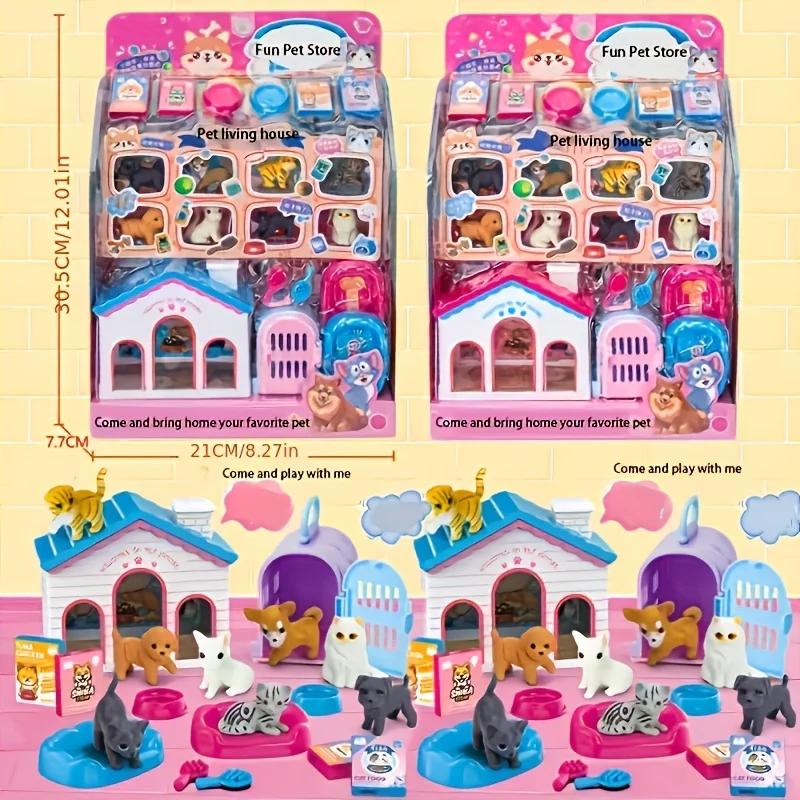 Vending Machine Play Set Toys for Kids Cash Register Playset Realistic Mini Drink Food Fruit Dispenser Toys for Girls Boys