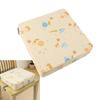 Booster Seat for Dining Table Printed Pattern Kids Booster Seat with Safety Buckles Anti-Slip Bottom Heightening Cushion