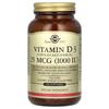 Vitamina D3, 25 mcg (1.000 UI), 250 capsule moi