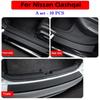 For Nissan Qashqai 2016-2025 Car Door Sill Sticker Pasting Protective Threshold Strip Anti Scratch Waterproof Protective Film