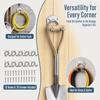 10Pcs Durable Tool Storage Hooks Easy Install Hose Storage Hook Garden Metal Hooks  Shed Organizer