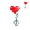 Newest Beautifulcopper An Arrow Pierces Heart Pendant Fit Original Diy Bracelet Necklace Valentine'S Day Accessories Gift