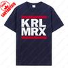 KRL MRX T-Shirt Kommun Is Mus So Zialis Mus Marx Revolution Castro Lenin Engels Grafik T-Shirts Unisex Baumwolle Mode Vintage Tee