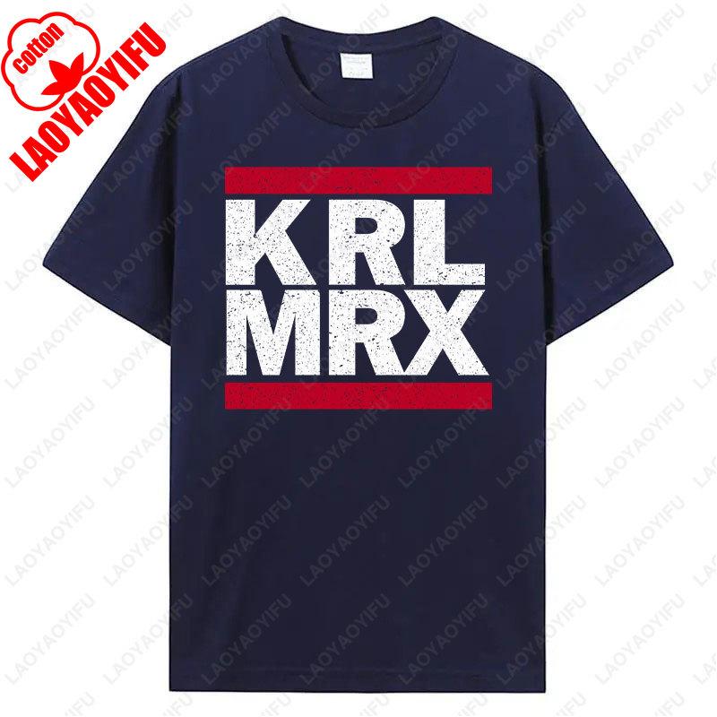 KRL MRX Tshirt Kommun Is Mus So Zialis Mus Marx Revolution Castro Lenin Engels Graphic Tshirts Unisex Cotton Fashion Vintage Tee