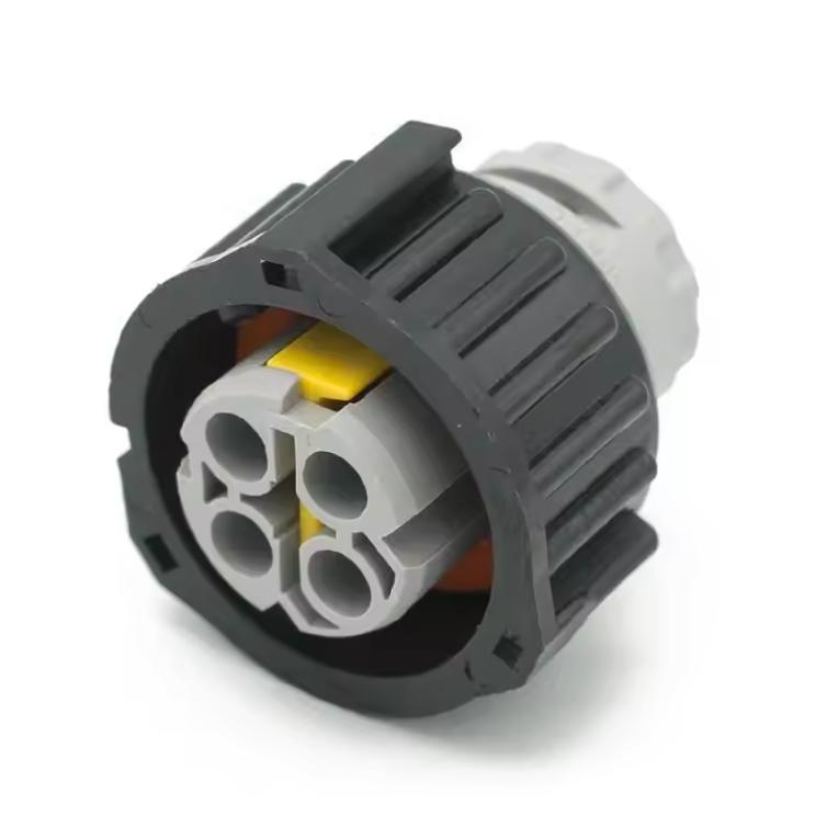 

1-1813099-1 1-967402-1 4-hole Automotive Waterproof Connector TE Type Wire Harness Circular DIN Plastic Shell 2-1813099-1