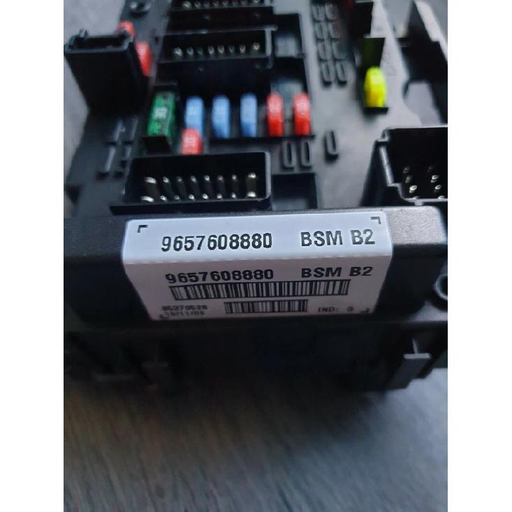 BSM B2 Fuse Box Assembly for Peugeot 307 406 807 206 Citroen C3 C5 C8 Xsara 1999-2012 9657608880 9650664180 6500Y1