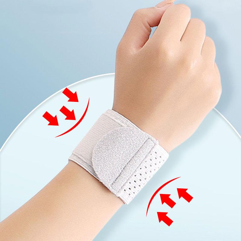 

4 цвета Легкая поддержка запястья, герметичные бинты для запястья, дышащая лента для запястья серый