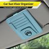 Car Sun Visor Card Holder Multifunctional For Citroen C4 C3 C5 C1 C2 Berlingo Celysee Cactus Picasso Aircross Saxo