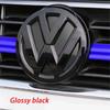 Dla VW Volkswagen Jetta MK5 Golf 2 szt. Osłony Logo Naklejka na Grill Przedni/Emblemat Tylny Samochodu Dla Volkswagen VW POLO Scirocco GOLF 5