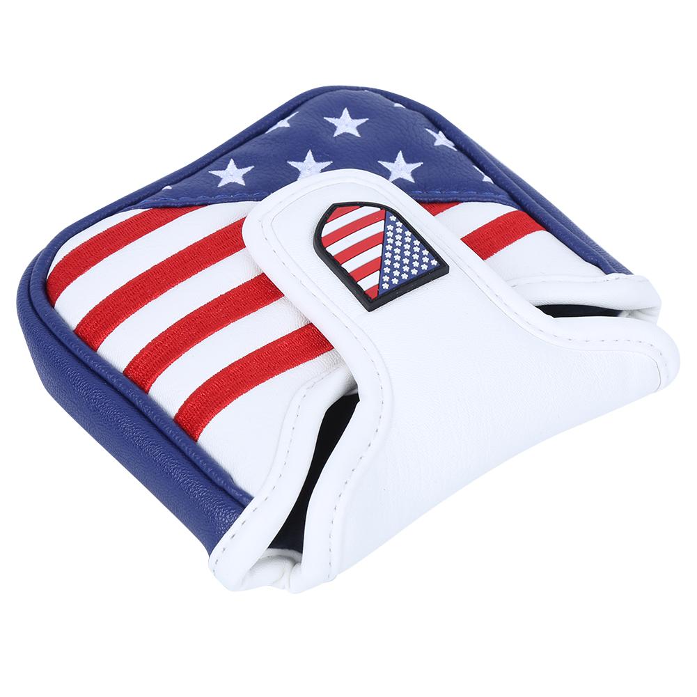 Golf Putter Magnetic Protection Covers Waterproof Headcover with Embroidery Pattern Accessorylarge