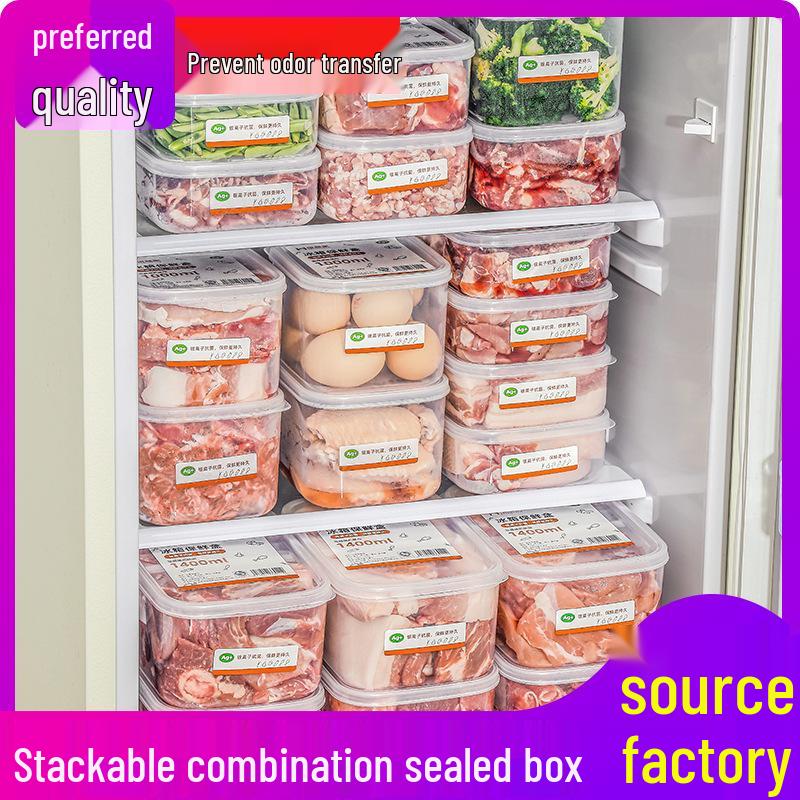 Thickened Airtight Refrigerator Food Storage Box for Kitchen, Fruits, Vegetables & Eggs