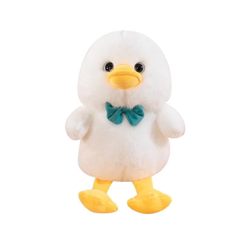 New Creamy Little Yellow Duck Plush Toy Doll Cute Bow Tie Duck Doll Children's Rag Doll