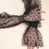 A Pair of Summer Lace Sunscreen Mesh Sleeves, Love Dots, Popular Speaker Sleeves, Sunscreen Love Dots Gloves