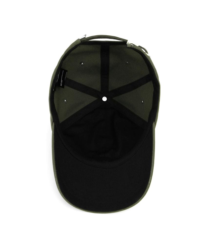 Eondeokeonteulol Cotton Logo Ball Cap Slice Udc / Authentic B B / Brush Olive
