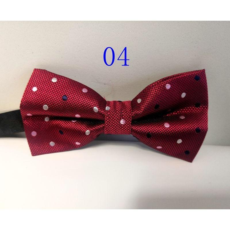 Papillon da Matrimonio da Uomo Abito a Pois Sposo Matrimonio Papillon Vestito Angolo Piatto Papillon Fibbia in Ferro Moda Business