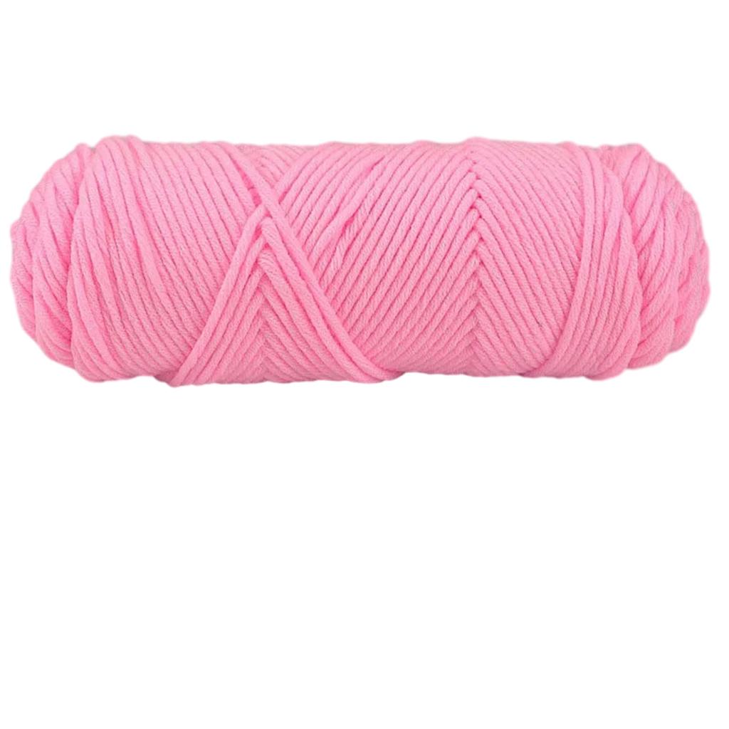 Milk Cotton Thread Colorful Milk Cotton Yarn Soft Comfort Milk Cotton Crochet Knitwear DIY Hand Knitting Yarn Mulitcolor