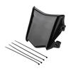 Electric Bike Number Plate with Cable Tie ABS Off Road Motorcycle Number Plate Protectors With Easy Installation