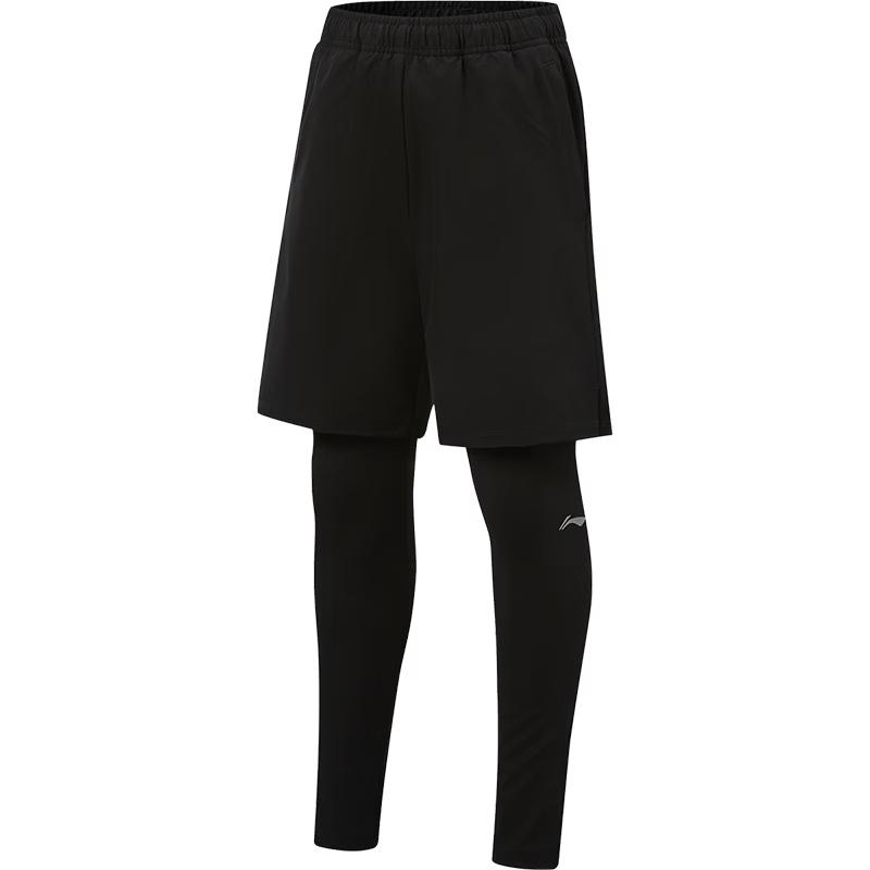 Li-Ning Youth Boys  Faux Two-Piece Sports Pants 170