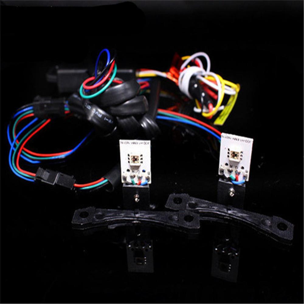 2x RGB LED Light Devil Demon Eyes Bulbs Bluetooth APP Control Headlight Retrofit