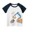 Boys' Short-sleeved T-shirt Summer Clothes, Children's Clothing, Children's Shoulder-plugged Cartoon Top