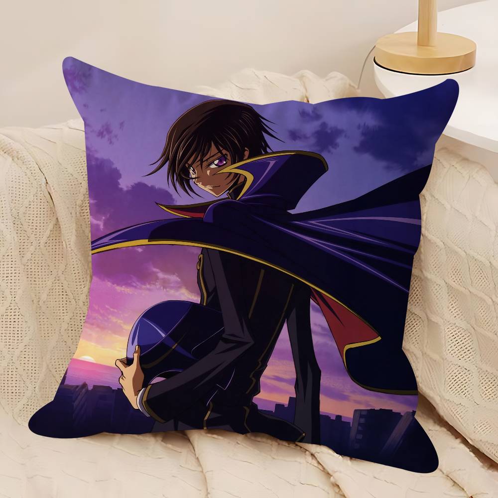 C-kod G-Geass Anime Lönndesign Kuddfodral Glad Höstskörd Dekor Högtidsdekorationskuddfodral