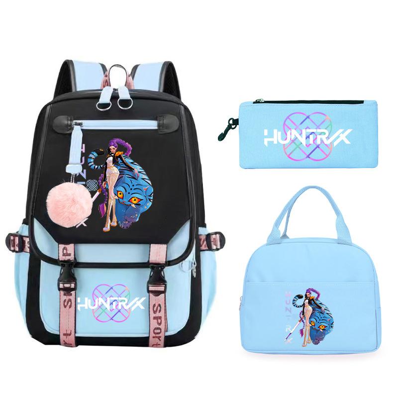 KPop Demon Hunters Demon Hunters Printed Fashion Children's Backpack Foreign Trade Trend Student School Bag