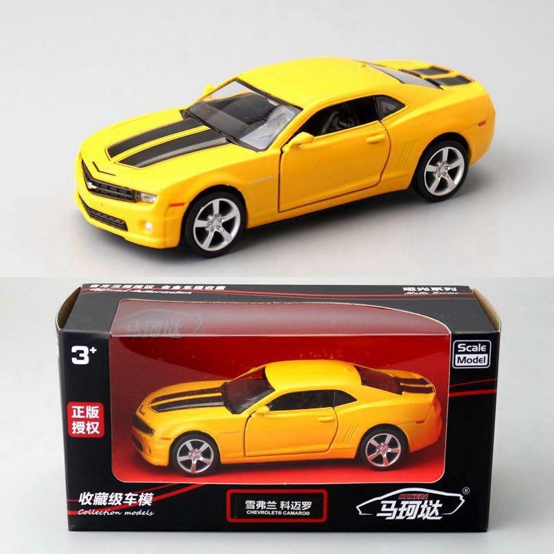 Chevrolet Camaro Alloy Diecast Car Model With Inertia Control For Kids Play