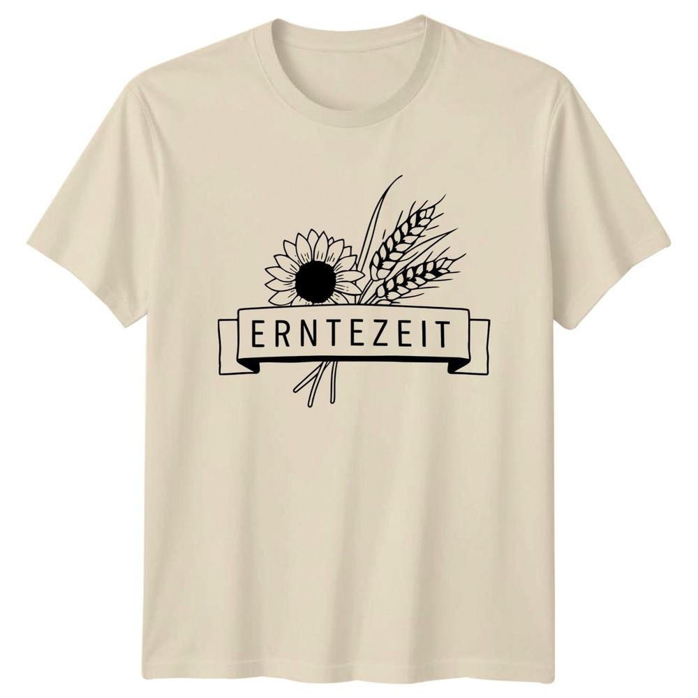 Erntezeit Unisexs TShirt GerUnisex Autumn Harvest Gardening Gift For Her