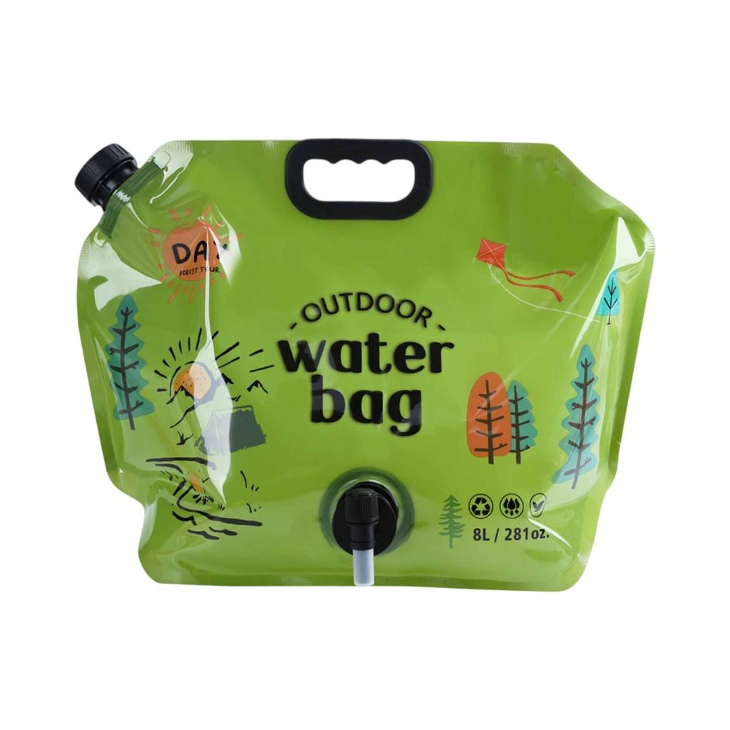 Portable Water Storage Bag–Foldable Thick Water Container for Camping, Hiking, Outdoor Travel, Emergency Drinking Water, Lightweight  Water Bag