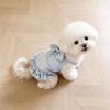Rüschenrand Haustier Hundekleid Leicht Atmungsaktiv Haustierkleid Hundegeschirr Weste Frühling Sommer