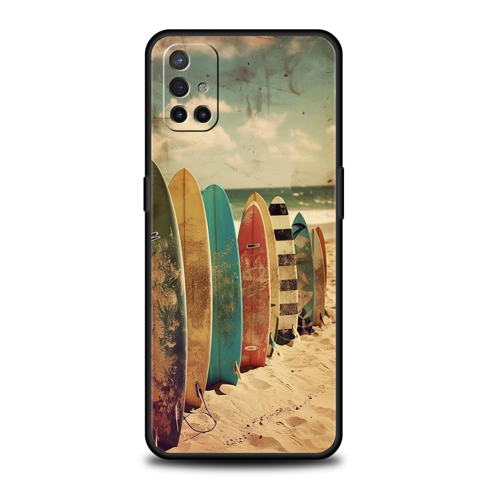 Summer Beach Phone Case For Oneplus 13R 13 12R 11 10T 10R Nord N100 N200 N10 10 9 9R 9RT CE 3 2 Z Pro 5G Soft TPU Cover Fundas