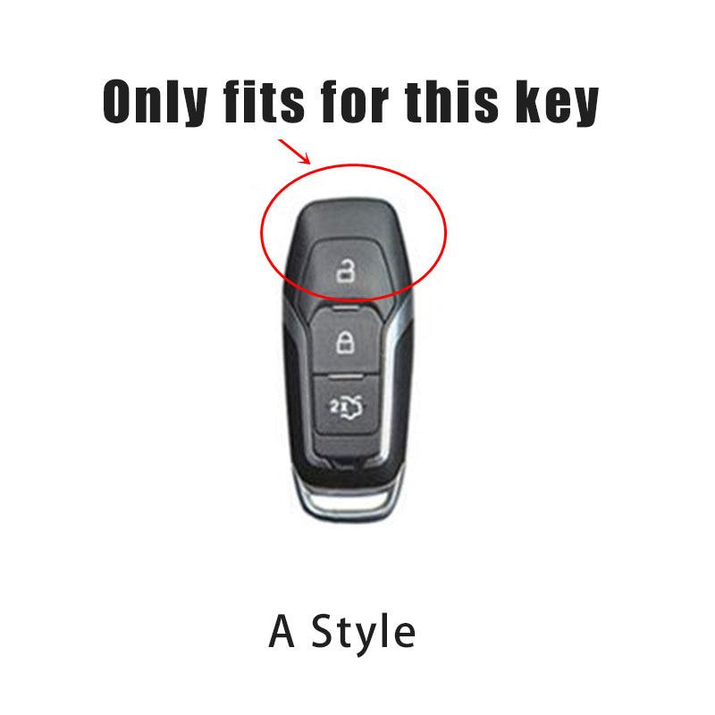 Fashion Alloy Car Key Case Cover Shell ProtectorFor Ford Focus 3 4 ST Mondeo 5 MK5 Mustang F-150 Explorer Edge Fiesta Kuga MK34 ARS1