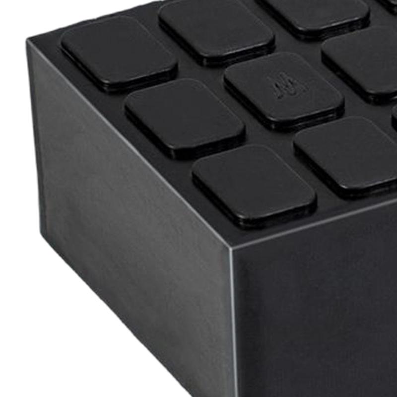 Premium Natural Rubber Cushion Block Stand Pad For Vehicle Lifts Strong Durability And Stable Support Maintenance Tool