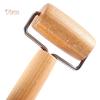 NO.HS Double-end Wooden Rolling Pin Manual Push Dough Roller Cookie Pizza Baking Tool