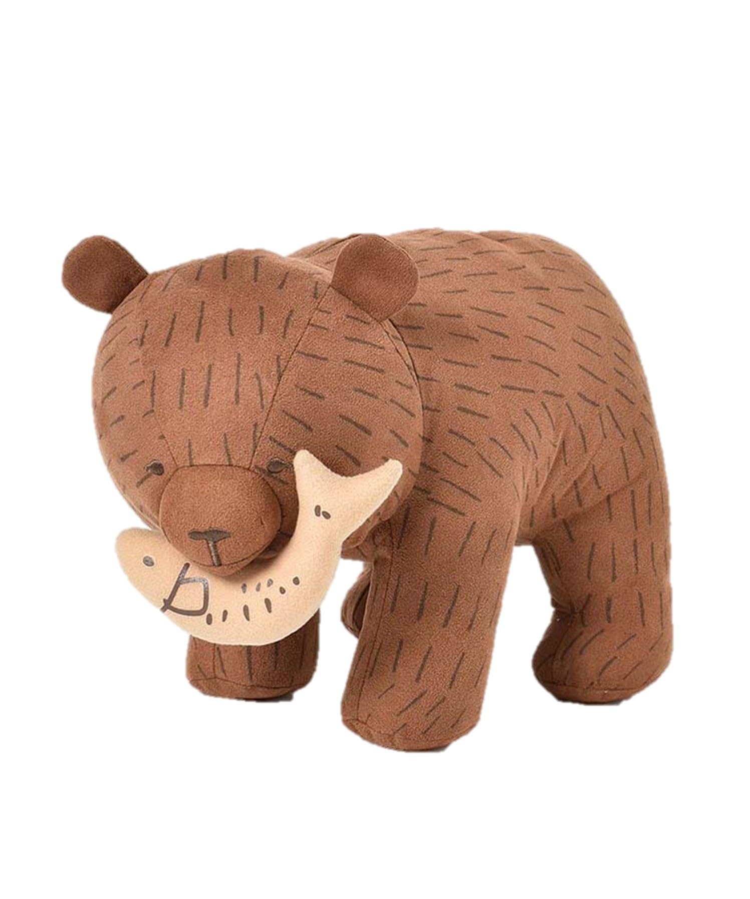 

Синий Синий Василёк Резьба по дереву Народное ремесло Плюшевая игрушка Медведь Талисман Большая Декоративная Фигурка Милый Успокаивающий Василёк