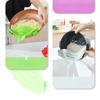 Scurta de bucatarie din silicon Clip Suport de scurgere a tigaii Bol Pâlnie Orez Paste Legume Spălat fructe Scurătoare Scurgere Filtru anti-opărire