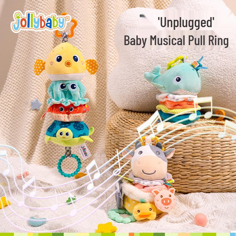 

Jollybaby Musical Pull Bell Stroller & Crib Toy