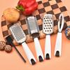Multifunctional Cheese Grater Stainless Steel Blade Ergonomic Handle Potatoes Fruits Vegetables Shredder Lemon Zester Fish Scaler Tool Kitchen Gadgets